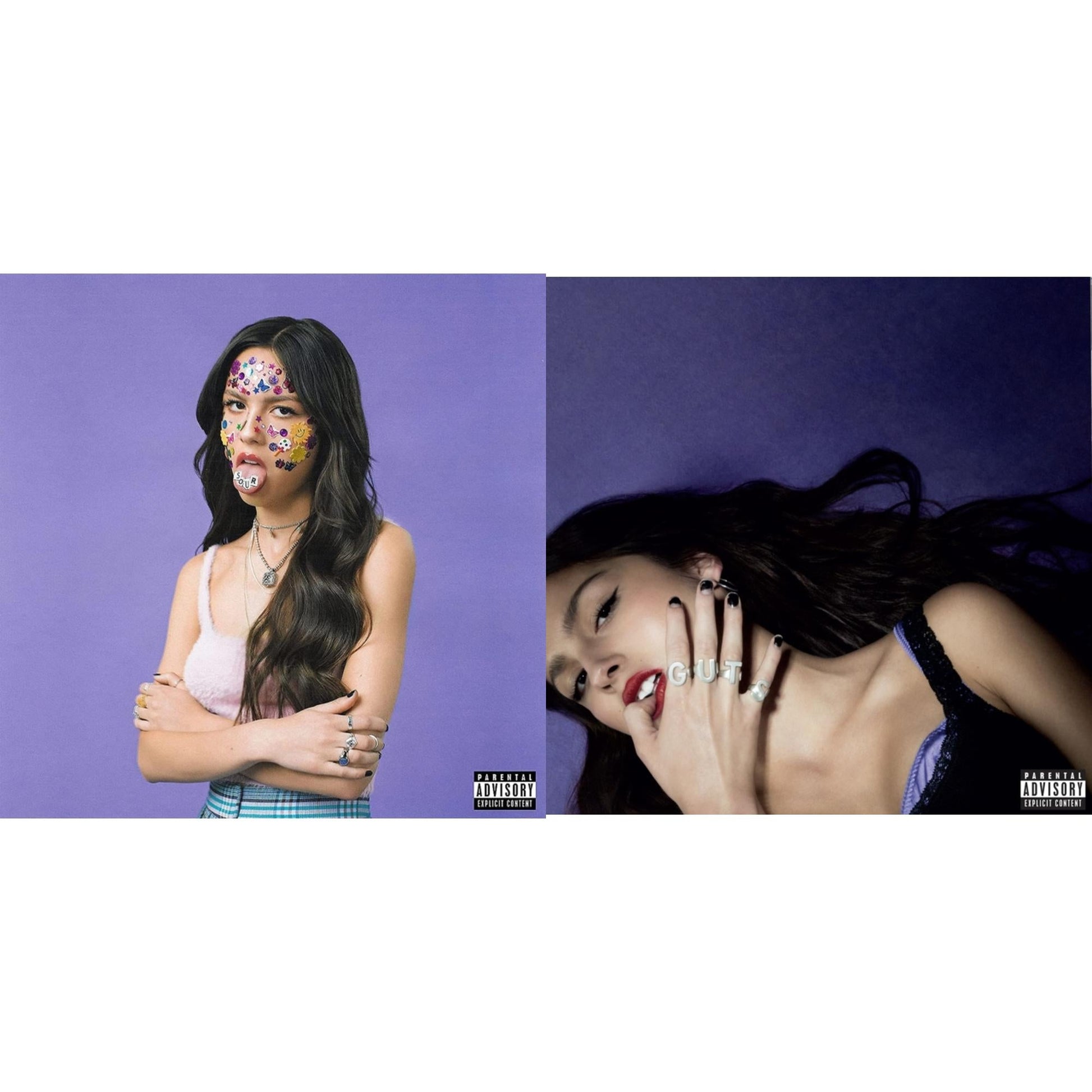 This is a 2 CD SKU bundle.
1.This CD is brand new.Format: CDMusic Style: Power PopThis item's title is: Sour (X)Artist: Olivia RodrigoLabel: GEFFENBarcode: 602438077441Release Date: 5/21/2021
2.This CD is brand new.