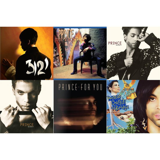3121 (2 LP) (150G Vinyl/ Purple Vinyl) & For You & Vault - Old Friends 4 Sale & Hits 1 (X) (2LP) & Hits 2 (X) (2LP) & Music From Graffiti Bridge (X) (2LP)