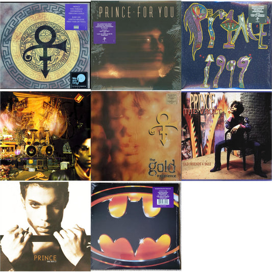 Versace Experience (Prelude 2 Gold) (150G/Purple LP Vinyl/Dl Insert) & For You & 1999 (X) & Sign O’ The Times & Gold Experience (2LP) & Vault - Old Friends 4 Sale & Hits 2 (X) (2LP) & Batman Ost