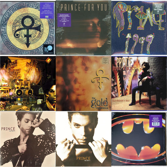 Versace Experience (Prelude 2 Gold) (150G/Purple LP Vinyl/Dl Insert) & For You & 1999 (X) & Sign O’ The Times & Gold Experience (2LP) & Vault - Old Friends 4 Sale & Hits 1 (X) (2LP) & Hits 2 (X) (2LP) & Batman Ost