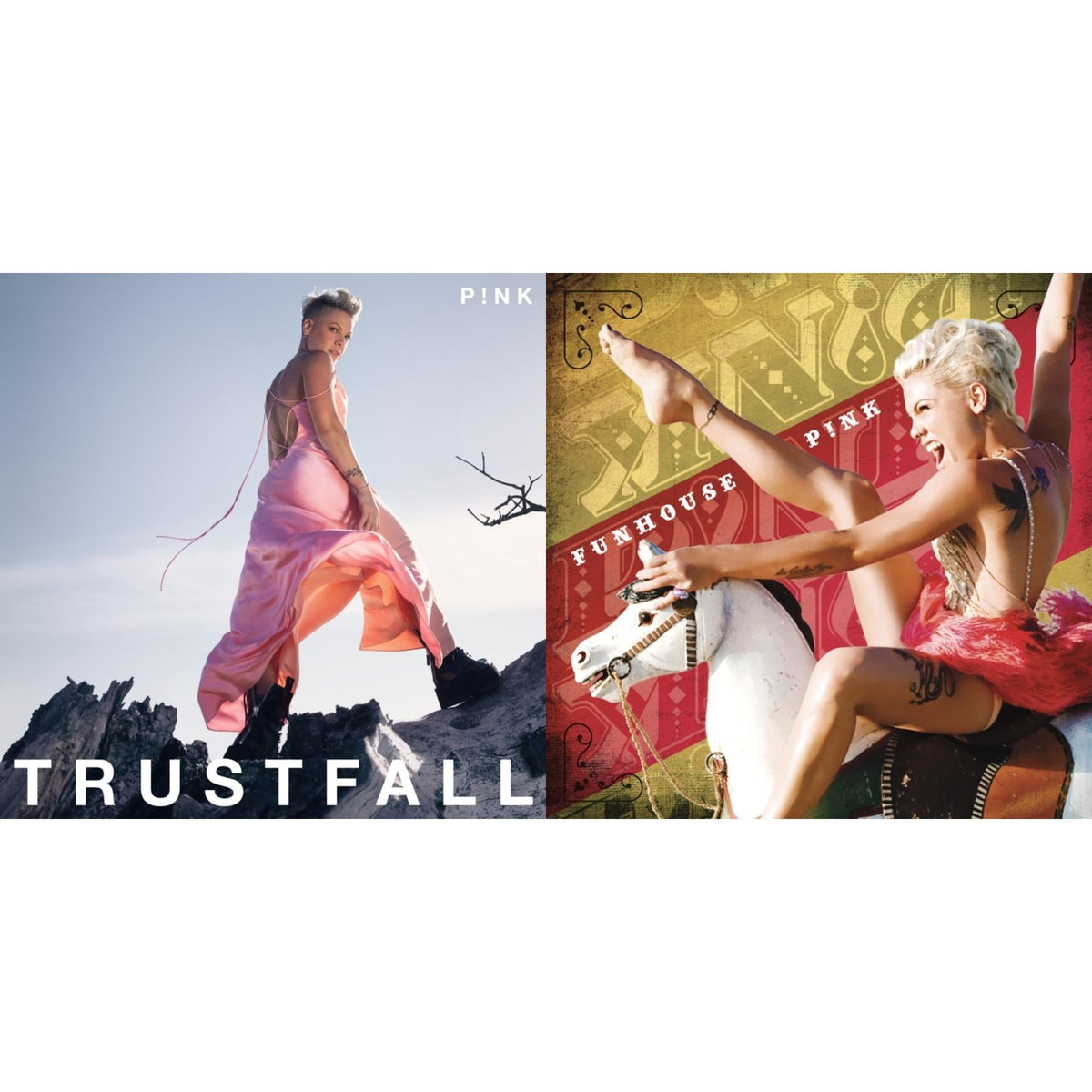 Trustfall & Funhouse (Yellow LP Vinyl)(Dl Code)