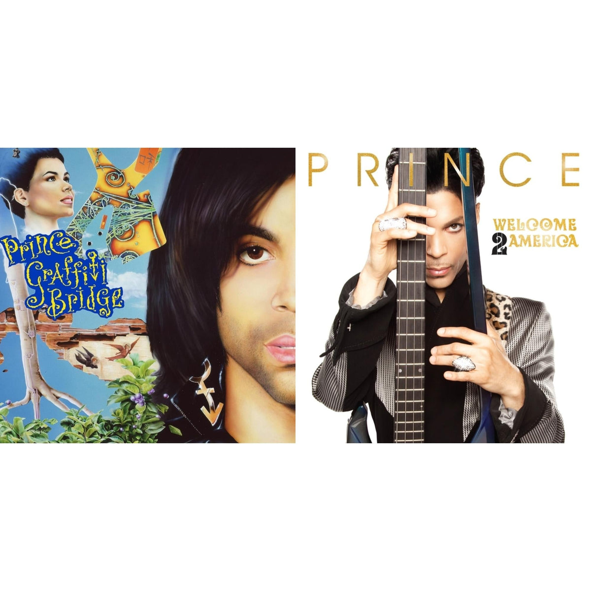 Prince - Welcome 2 America (2LP) & Music From Graffiti Bridge (X) (2LP)
