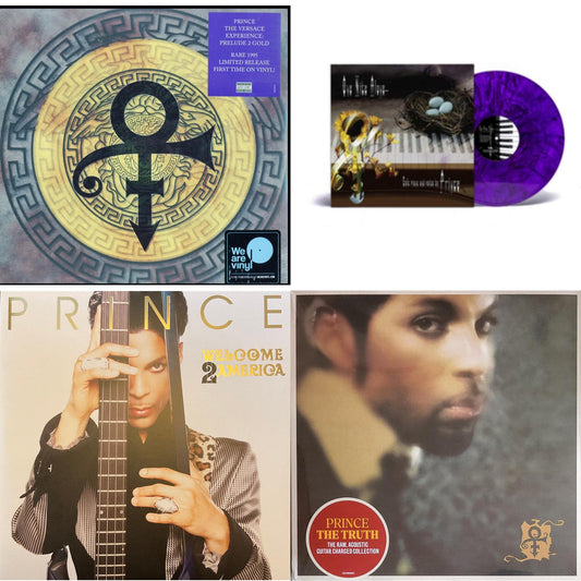 Versace Experience (Prelude 2 Gold) (150G/Purple LP Vinyl/Dl Insert) & One Nite Alone…(Solo Piano & Voice By Prince) (Purple LP Vinyl) & Welcome 2 America (2LP) & Truth