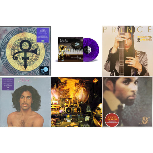 Versace Experience (Prelude 2 Gold) (150G/Purple LP Vinyl/Dl Insert) & One Nite Alone…(Solo Piano & Voice By Prince) (Purple LP Vinyl) & Welcome 2 America (2LP) & Prince (X) & Sign O’ The Times & Truth