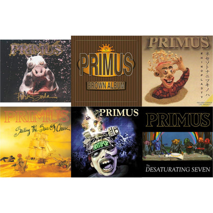 This is a 6 LP Vinyl SKU bundle.
1.This LP Vinyl is brand new.Format: LP VinylMusic Style: Alternative RockThis item's title is: Pork Soda (2 LP)Artist: PrimusBarcode: 602557414400Release Date: 11/16/2018
2.This LP Vinyl is brand new.