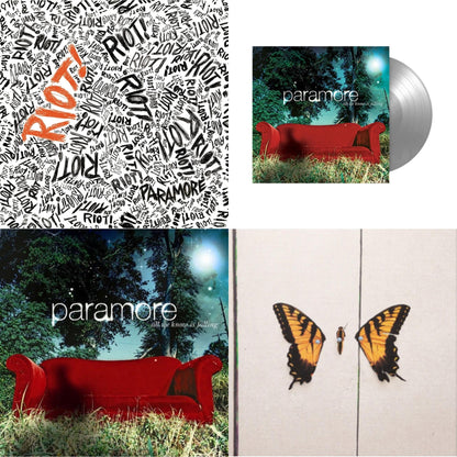 This is a 4 LP Vinyl SKU bundle.
1.This LP Vinyl is brand new.Format: LP VinylMusic Style: EmoThis item's title is: All We Know Is Falling (Silver LP Vinyl)Artist: ParamoreLabel: FUELED BY RAMENBarcode: 075678645631Release Date: 9/30/2022
2.This LP Vinyl is brand new.