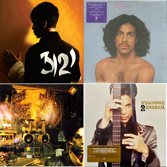 3121 (2 LP) (150G Vinyl/ Purple Vinyl) & Prince (X) & Sign O’ The Times & Welcome 2 America (Deluxe/2LP/CD/Blu-Ray)