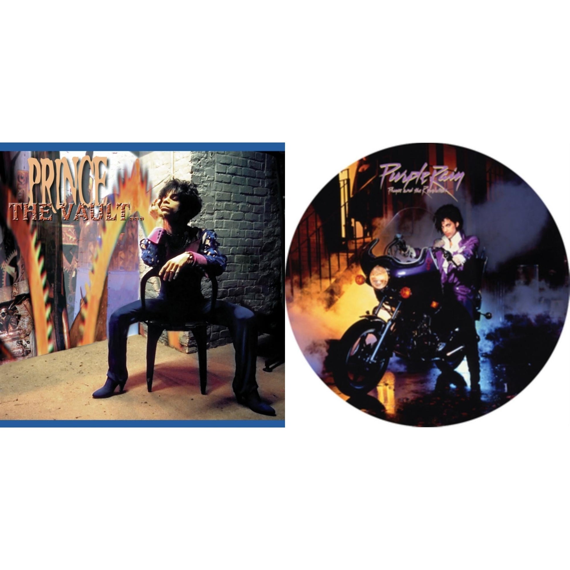 This is a 2 LP Vinyl SKU bundle.
1.This LP Vinyl is brand new.Format: LP VinylMusic Style: FunkThis item's title is: Purple Rain Ost (Picture Disc)Artist: PrinceLabel: WARNER BROS.Barcode: 093624917021Release Date: 6/23/2017
2.This LP Vinyl is brand new.