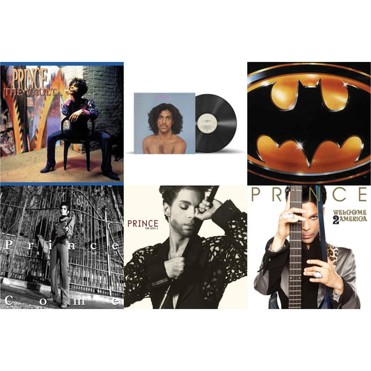 Prince (X) & Welcome 2 America (Deluxe/2LP/CD/Blu-Ray) & Come & Vault - Old Friends 4 Sale & Hits 1 (X) (2LP) & Batman Ost