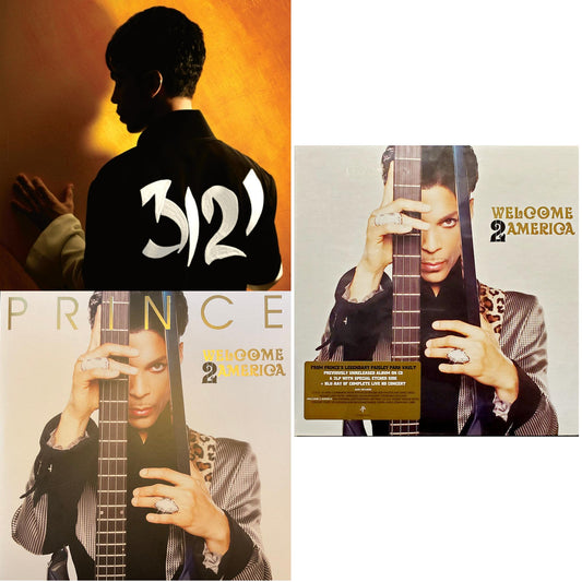 3121 (2 LP) (150G Vinyl/ Purple Vinyl) & Welcome 2 America (2LP) & Welcome 2 America (Deluxe/2LP/CD/Blu-Ray)