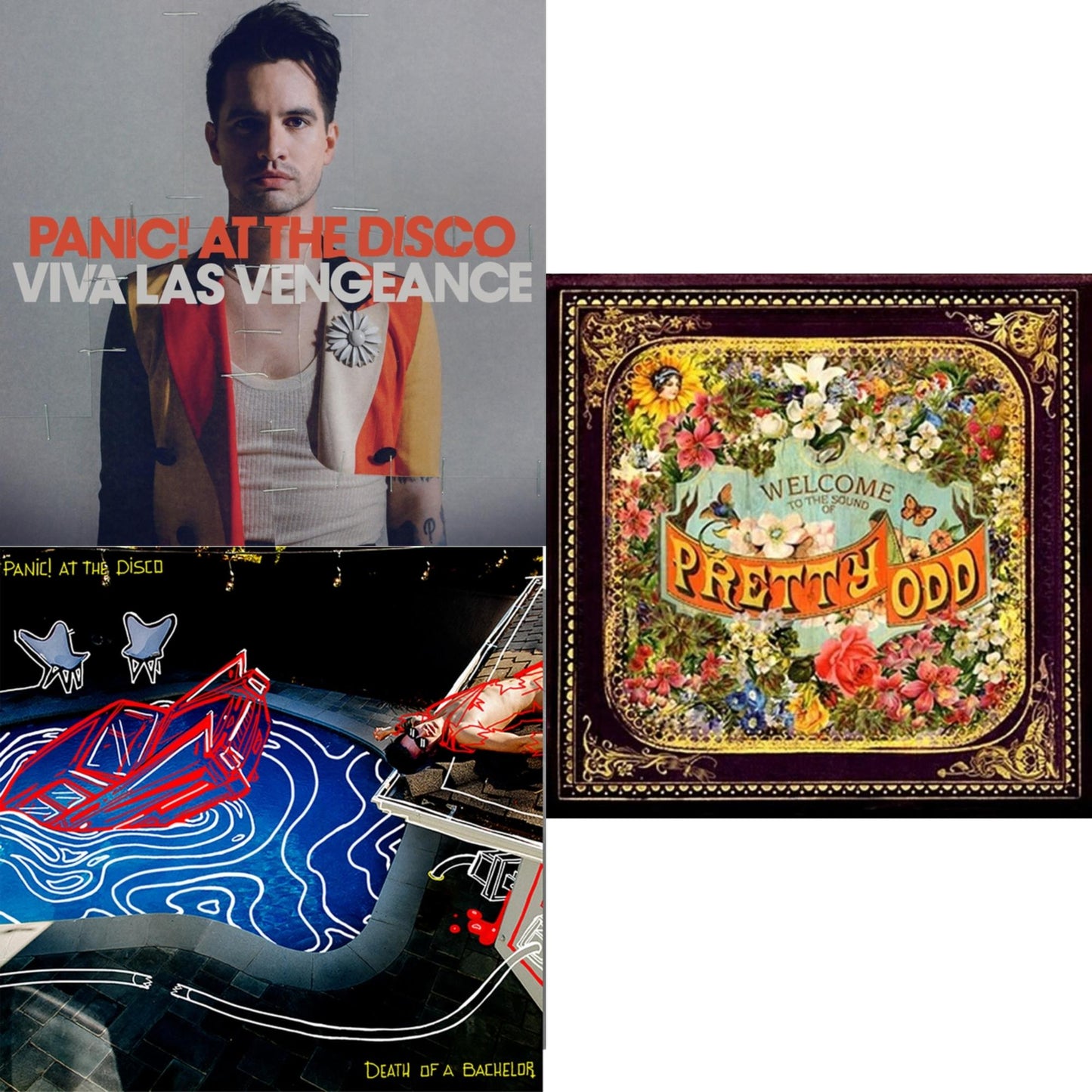 Viva Las Vengeance & Death Of A Bachelor (Fbr 25Th Anniversary/Silver LP Vinyl) & Pretty Odd
