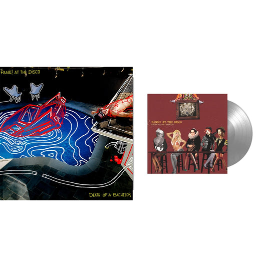 This is a 2 LP Vinyl SKU bundle.
1.This LP Vinyl is brand new.Format: LP VinylMusic Style: Power PopThis item's title is: Death Of A Bachelor (Fbr 25Th Anniversary/Silver LP Vinyl)Artist: Panic! At The DiscoLabel: FBY/WEA/FUELED BY RAMENBarcode: 075678645563Release Date: 3/26/2021
2.