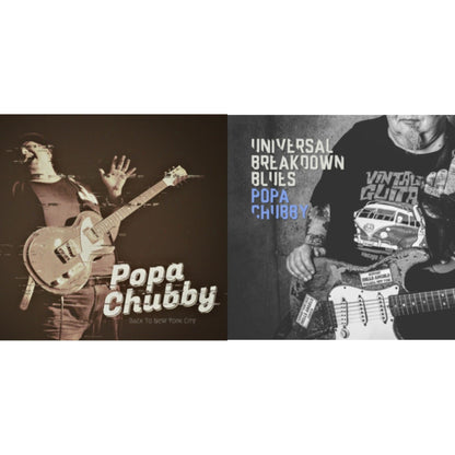 This is a 2 LP Vinyl SKU bundle.
1.This LP Vinyl is brand new.Format: LP VinylMusic Style: Blues RockThis item's title is: Back To New York CityArtist: Popa ChubbyLabel: DIXIEFROGBarcode: 5400863054021Release Date: 3/18/2022
2.This LP Vinyl is brand new.