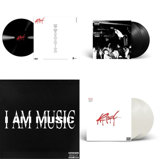 Whole Lotta Red (X) (2LP) & Die Lit (2LP) & Music (X) (2LP) & Whole Lotta Red (X) (5 Year Anniversary Edition) (Rain Cloud White Vinyl/2LP)