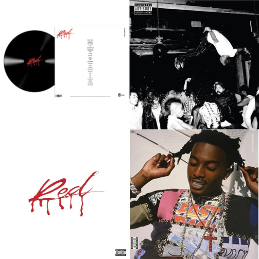 Whole Lotta Red (X) (2LP) & Die Lit (2LP) & Whole Lotta Red (X) (5 Year Anniversary Edition) (Rain Cloud White Vinyl/2LP) & Playboi Carti