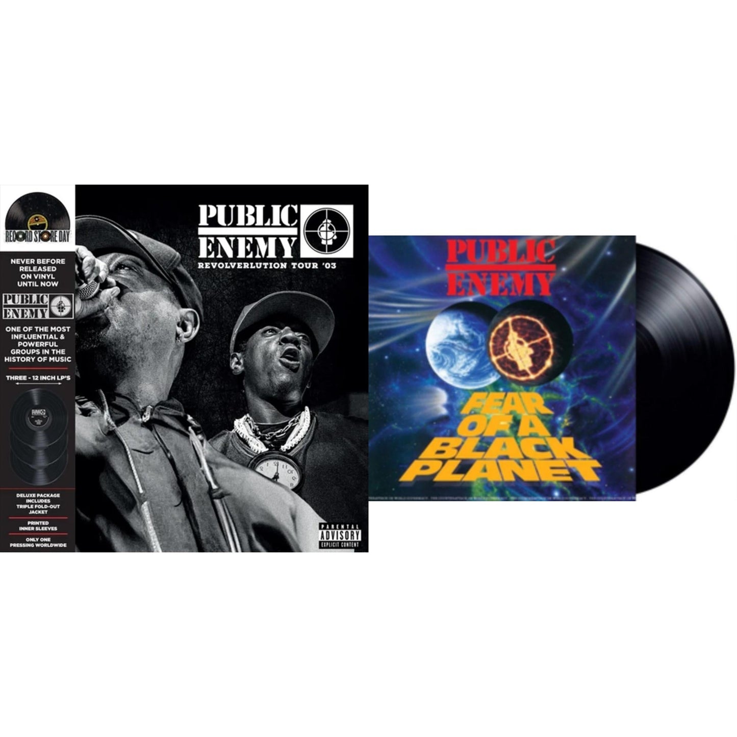 Revolverlution Tour 2003 (3LP) & Fear Of A Black Planet