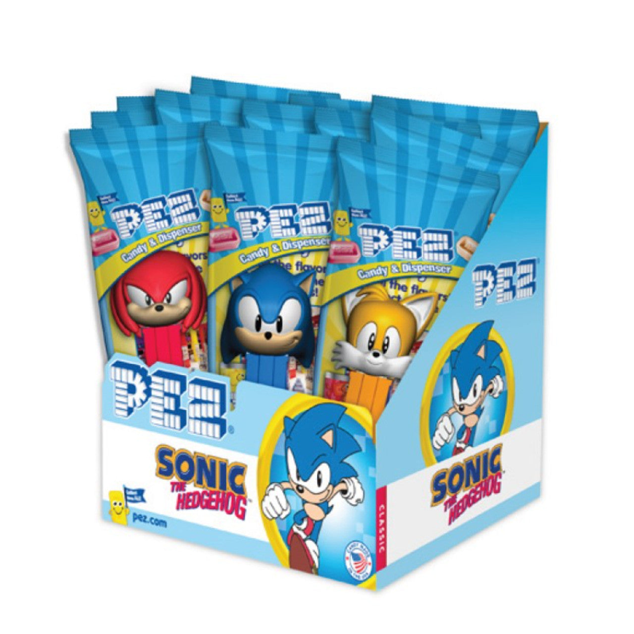 PEZ: Sonic - Polybag Assorted Display (12)