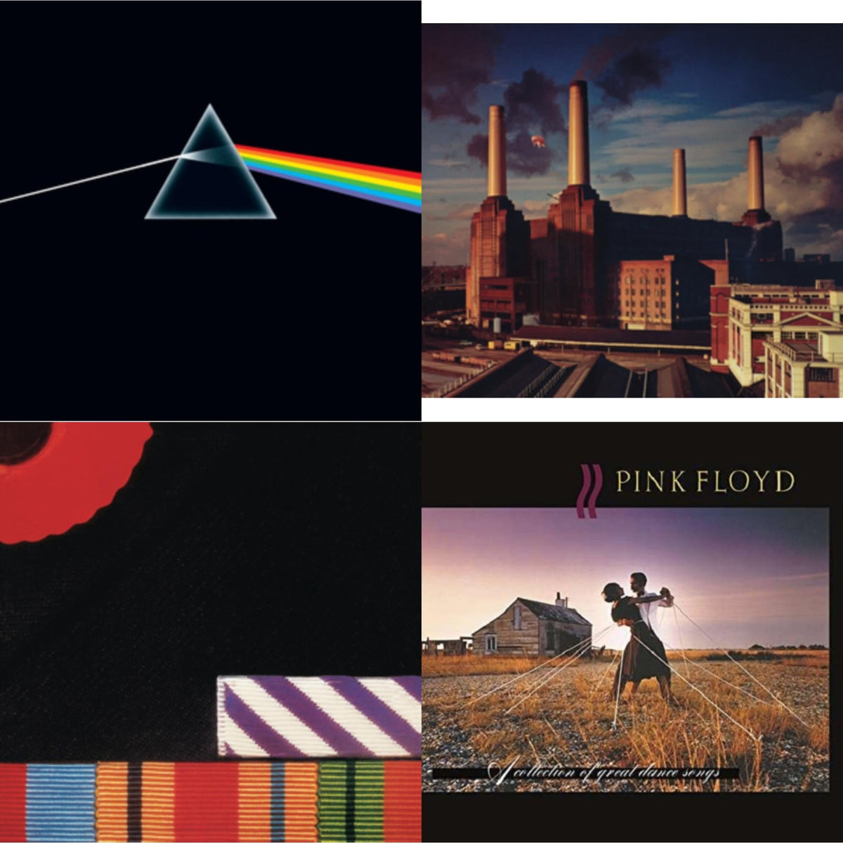 Dark Side Of The Moon (50Th Anniversary Remaster) & Animals (180G) (2016 Version) & Final Cut (180G/Gatefold) (2016 Version) & Collection Of Great Dance Songs (180G)