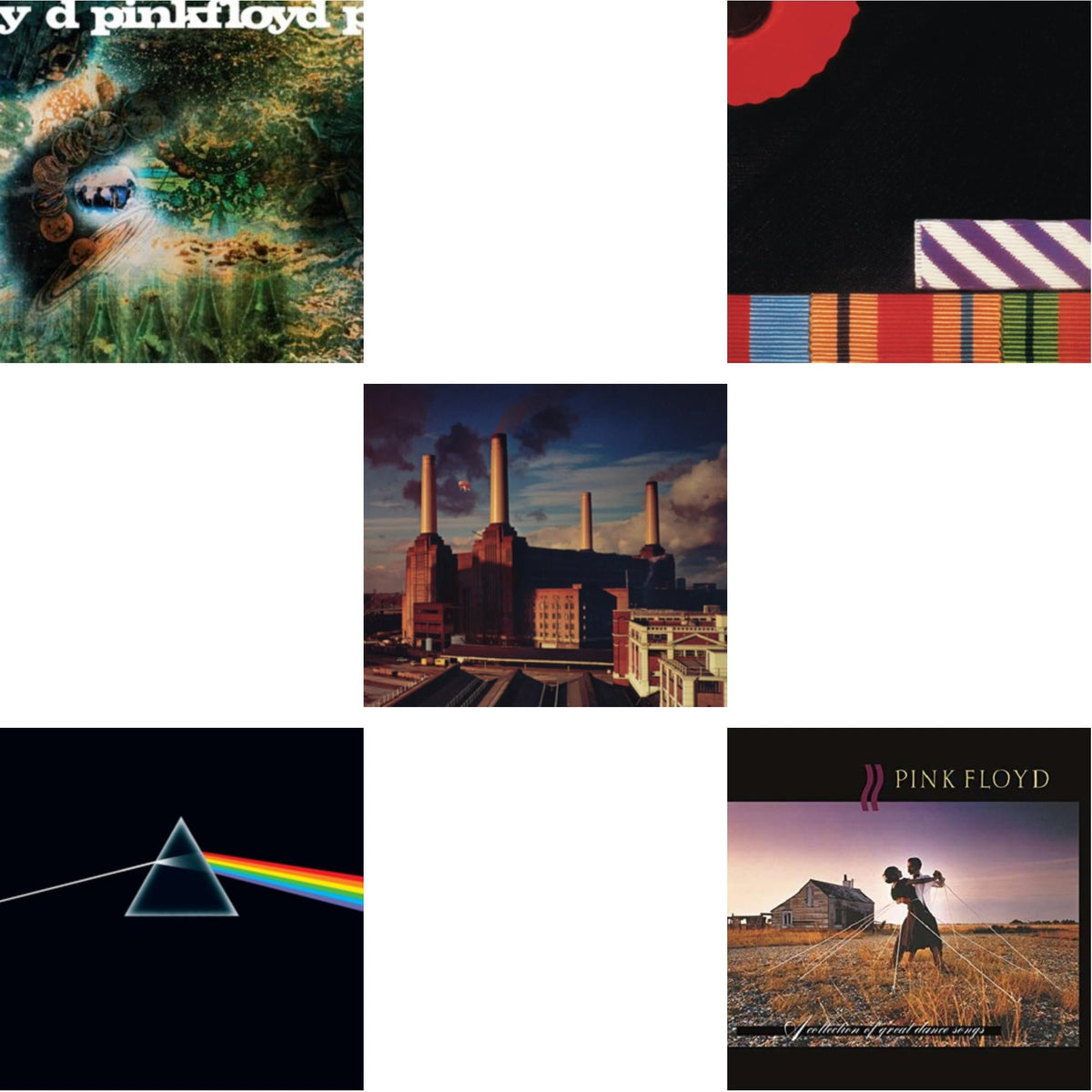 Saucerful Of Secrets (Mono/180G) & Dark Side Of The Moon (50Th Anniversary Remaster) & Animals (180G) (2016 Version) & Final Cut (180G/Gatefold) (2016 Version) & Collection Of Great Dance Songs (180G)