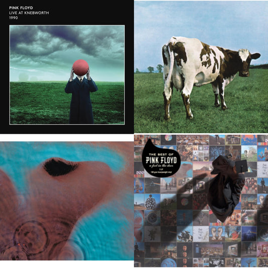 Live At Knebworth 1990 (2LP/180G/45 RPM) & Atom Heart Mother (180G/Gatefold/2016 Version) & Meddle (180G/Gatefold/2016 Version) & Best Of Pink Floyd: A Foot In Door (2LP/180G Vinyl)