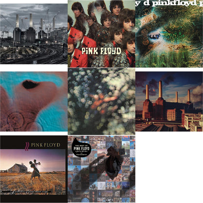 This is a 8 LP Vinyl SKU bundle.
1.This LP Vinyl is brand new.Format: LP VinylMusic Style: Prog RockThis item's title is: Animals (2018 Remix) (180G)Artist: Pink FloydLabel: Pink Floyd RecordsBarcode: 190758768519Release Date: 9/16/2022
2.This LP Vinyl is brand new.