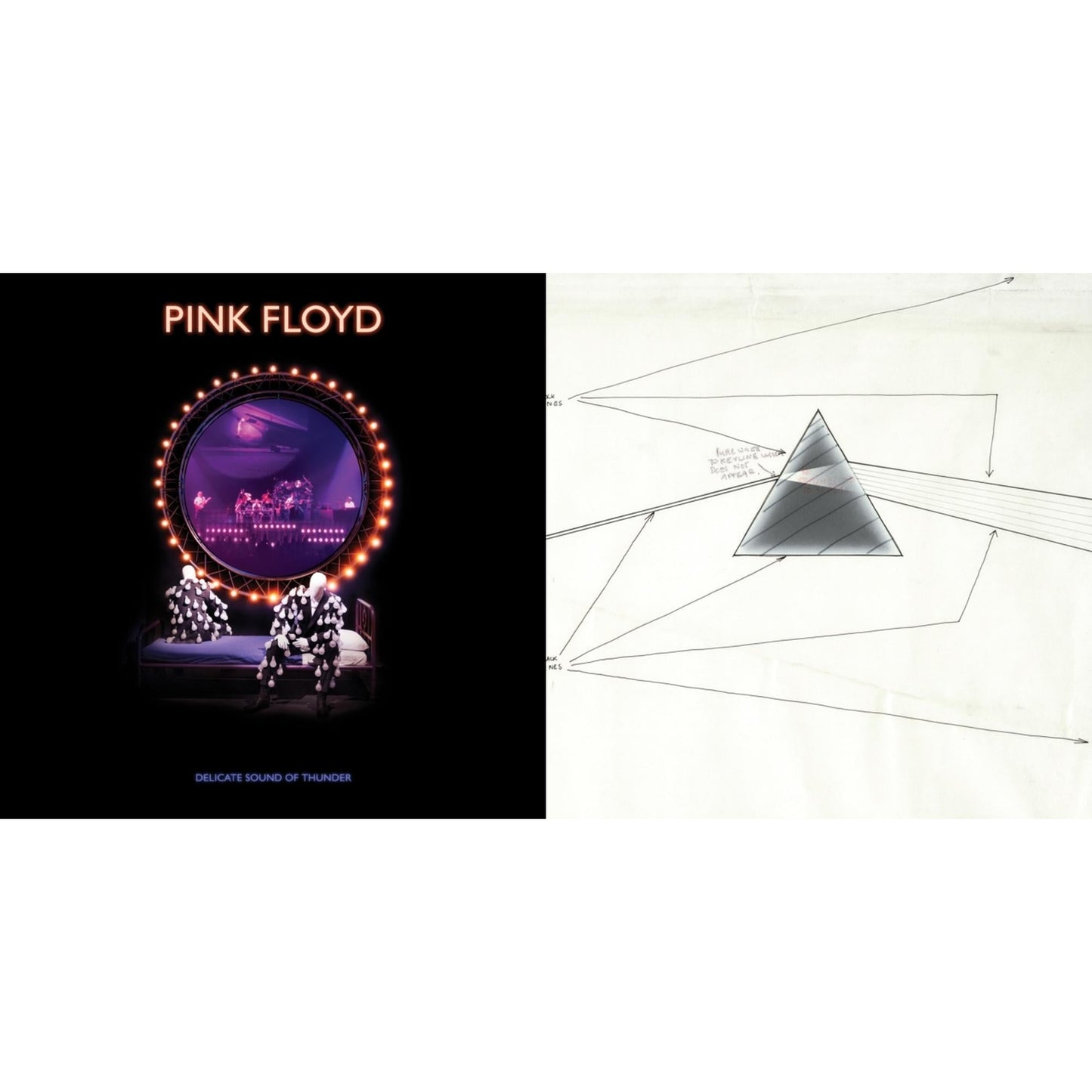 This is a 2 LP Vinyl SKU bundle.
1.This LP Vinyl is brand new.Format: LP VinylMusic Style: Prog RockThis item's title is: Delicate Sound Of Thunder (3LP)Artist: Pink FloydLabel: PINK FLOYD RECORDSBarcode: 194397403411Release Date: 11/20/2020
2.This LP Vinyl is brand new.