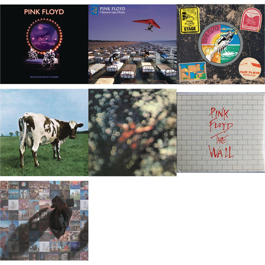 Delicate Sound Of Thunder (2CD) & Momentary Lapse Of Reason (Remixed & Updated) & Wish You Were Here (50Th Anniversary/2CD) & Atom Heart Mother & Obscured By Clouds & Wall & Foot In The Door: Best Of Pink Floyd