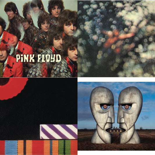 Piper At The Gates Of Dawn & Obscured By Clouds & Final Cut & Division Bell