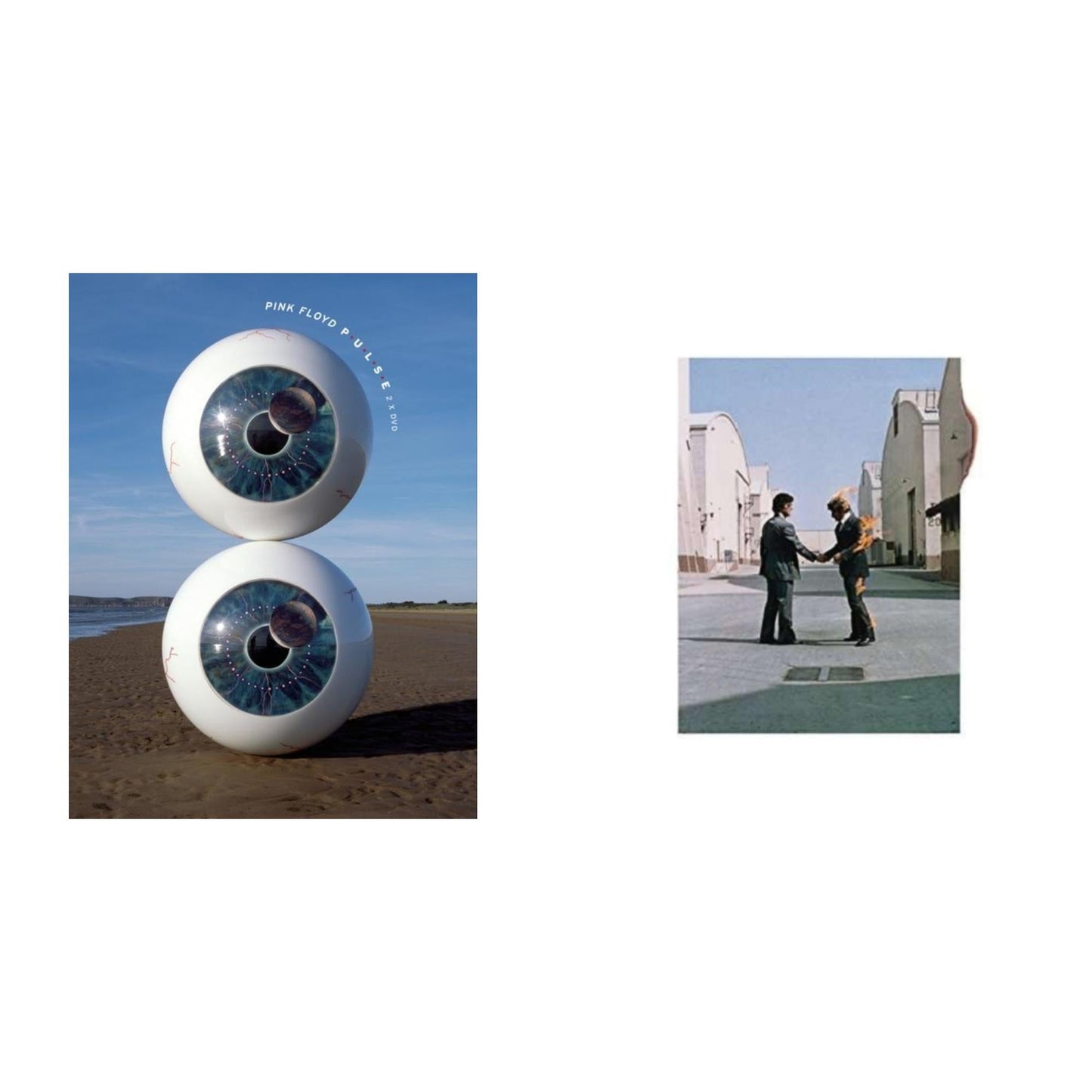 This is a 2 CD SKU bundle.
1.This CD is brand new.Format: CDMusic Style: Prog RockThis item's title is: Wish You Were HereArtist: Pink FloydLabel: LEGACYBarcode: 888751709225Release Date: 1/8/2016
2.This CD is brand new.
