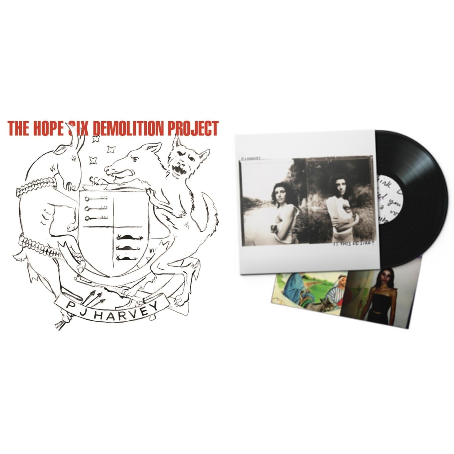This is a 2 LP Vinyl SKU bundle.
1.This LP Vinyl is brand new.Format: LP VinylMusic Style: Alternative RockThis item's title is: Hope Six Demolition ProjectArtist: Pj HarveyLabel: ISLANDBarcode: 602507254148Release Date: 3/11/2022
2.This LP Vinyl is brand new.