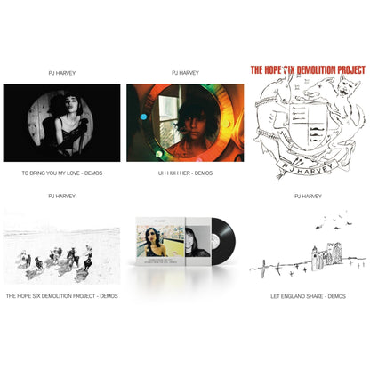This is a 6 LP Vinyl SKU bundle.
1.This LP Vinyl is brand new.Format: LP VinylThis item's title is: Uh Huh Her (Demos)Artist: Pj HarveyLabel: ISLANDBarcode: 602507253240Release Date: 4/30/2021
2.This LP Vinyl is brand new.