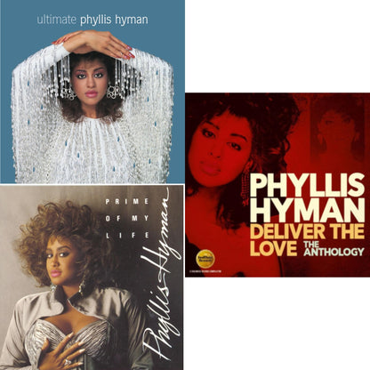 This is a 3 CD SKU bundle.
1.This CD is brand new.Format: CDMusic Style: Rhythm & BluesThis item's title is: Ultimate Phyllis HymanArtist: Phyllis HymanLabel: LEGACYBarcode: 828765726429Release Date: 1/27/2004
2.This CD is brand new.