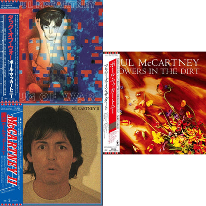Tug Of War (Shm-CD) & Mccartney Ii (Shm-CD) & Flowers In The Dirt (Shm-CD)