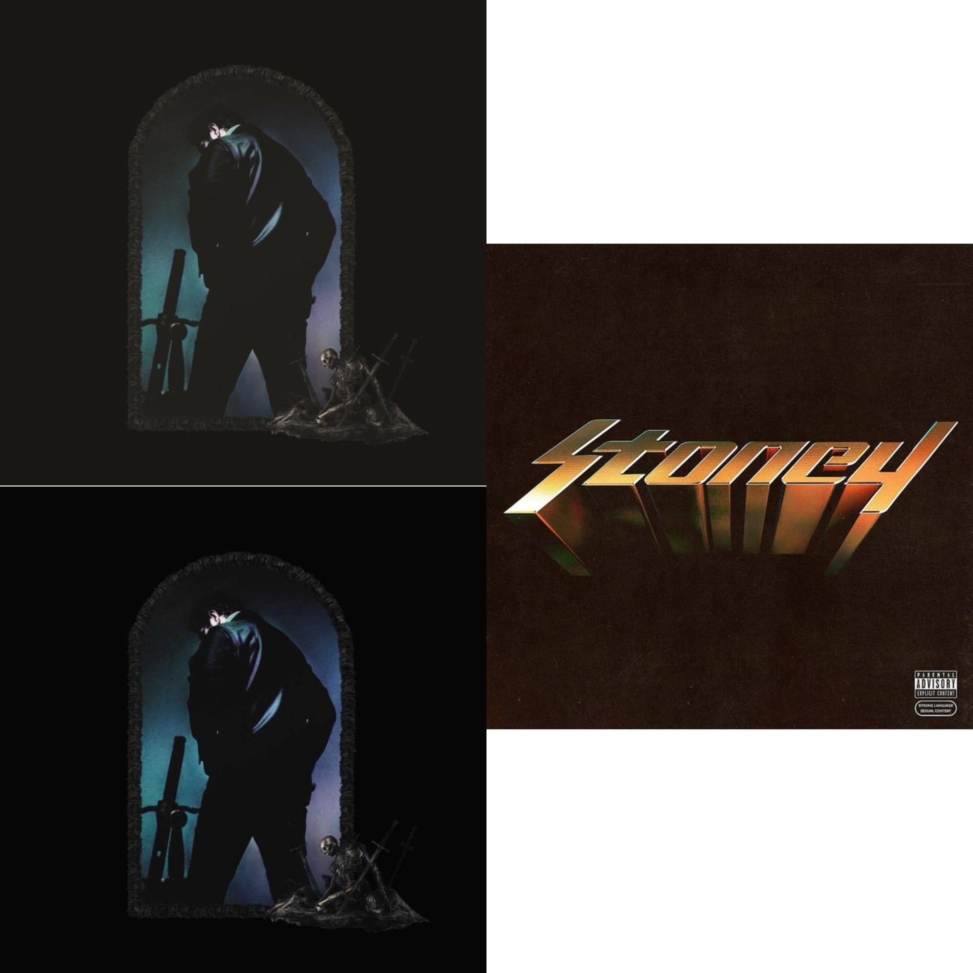 This is a 3 LP Vinyl SKU bundle.
1.This LP Vinyl is brand new.Format: LP VinylThis item's title is: Hollywood's Bleeding (Lavender Vinyl/2LP)Artist: Post MaloneBarcode: 602508067143Release Date: 6/26/2020
2.This LP Vinyl is brand new.