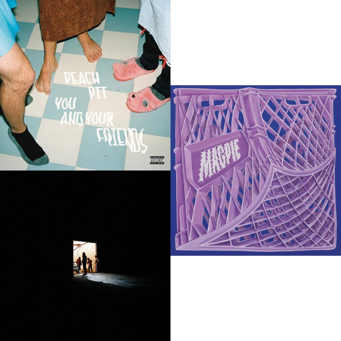 You & Your Friends (X) (140G) & From 2 To 3 (150G) & Magpie (X) (Clear Mint LP Vinyl)