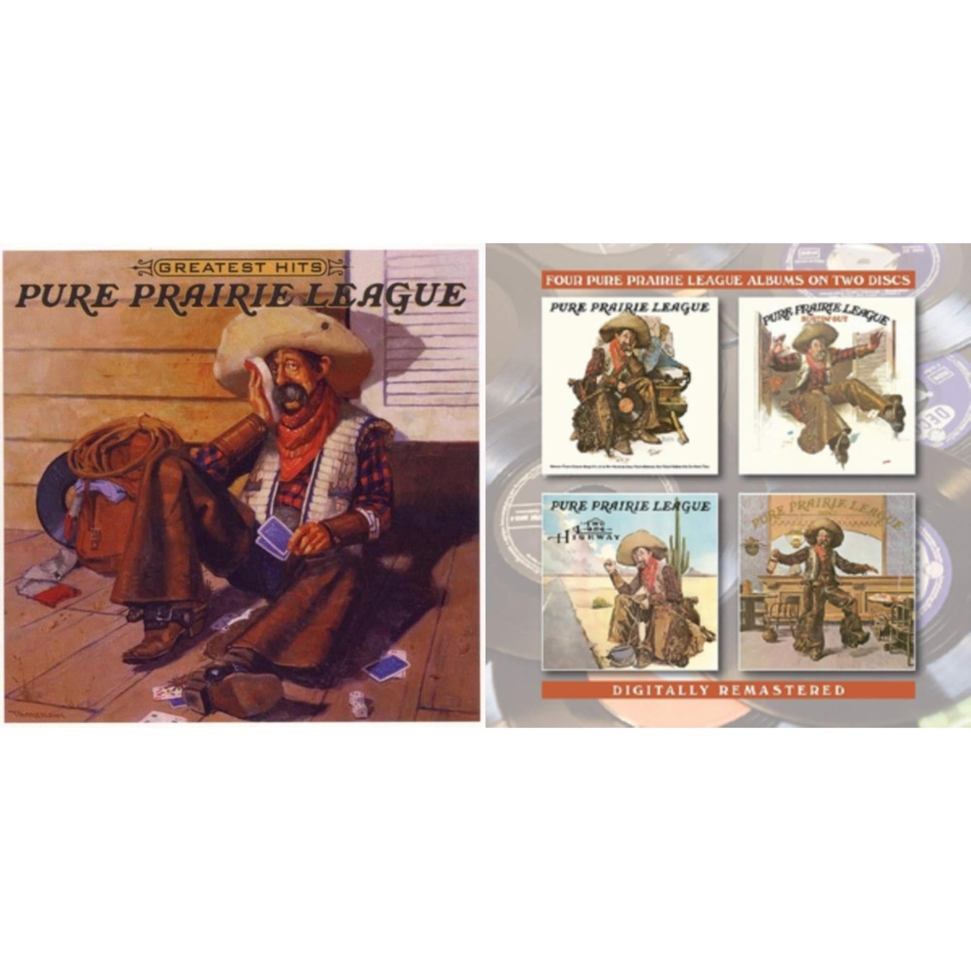 This is a 2 CD SKU bundle.
1.This CD is brand new.Format: CDMusic Style: CountryThis item's title is: Greatest HitsArtist: Pure Prairie LeagueLabel: RCABarcode: 078636782126Release Date: 9/28/1999
2.This CD is brand new.
