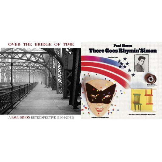 This is a 2 CD SKU bundle.
1.This CD is brand new.Format: CDMusic Style: Folk RockThis item's title is: Over The Bridge Of Time: RetrospectiveArtist: Paul SimonLabel: LegacyBarcode: 888837576727Release Date: 10/15/2013
2.This CD is brand new.