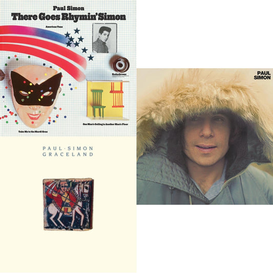 There Goes Rhymin' Simon (Opaque Orange LP Vinyl/50Th Anniversary) (Rsd Essential) & Graceland (25Th Anniversary Edition) & Paul Simon (180G)