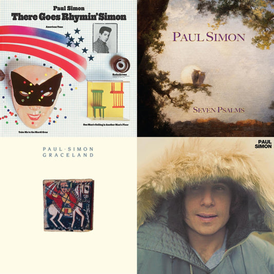 There Goes Rhymin' Simon (Opaque Orange LP Vinyl/50Th Anniversary) (Rsd Essential) & Seven Psalms (140G) & Graceland (25Th Anniversary Edition) & Paul Simon (180G)