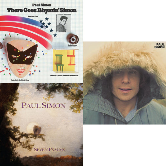 There Goes Rhymin' Simon (Opaque Orange LP Vinyl/50Th Anniversary) (Rsd Essential) & Seven Psalms (140G) & Paul Simon (180G)