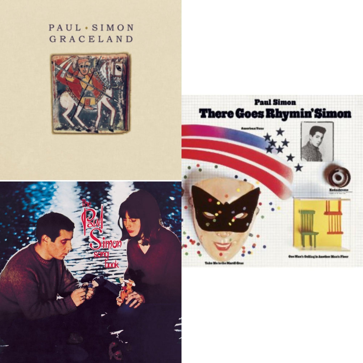 Graceland (25Th Anniversary Edition) & Paul Simon Songbook & There Goes Rhymin Simon