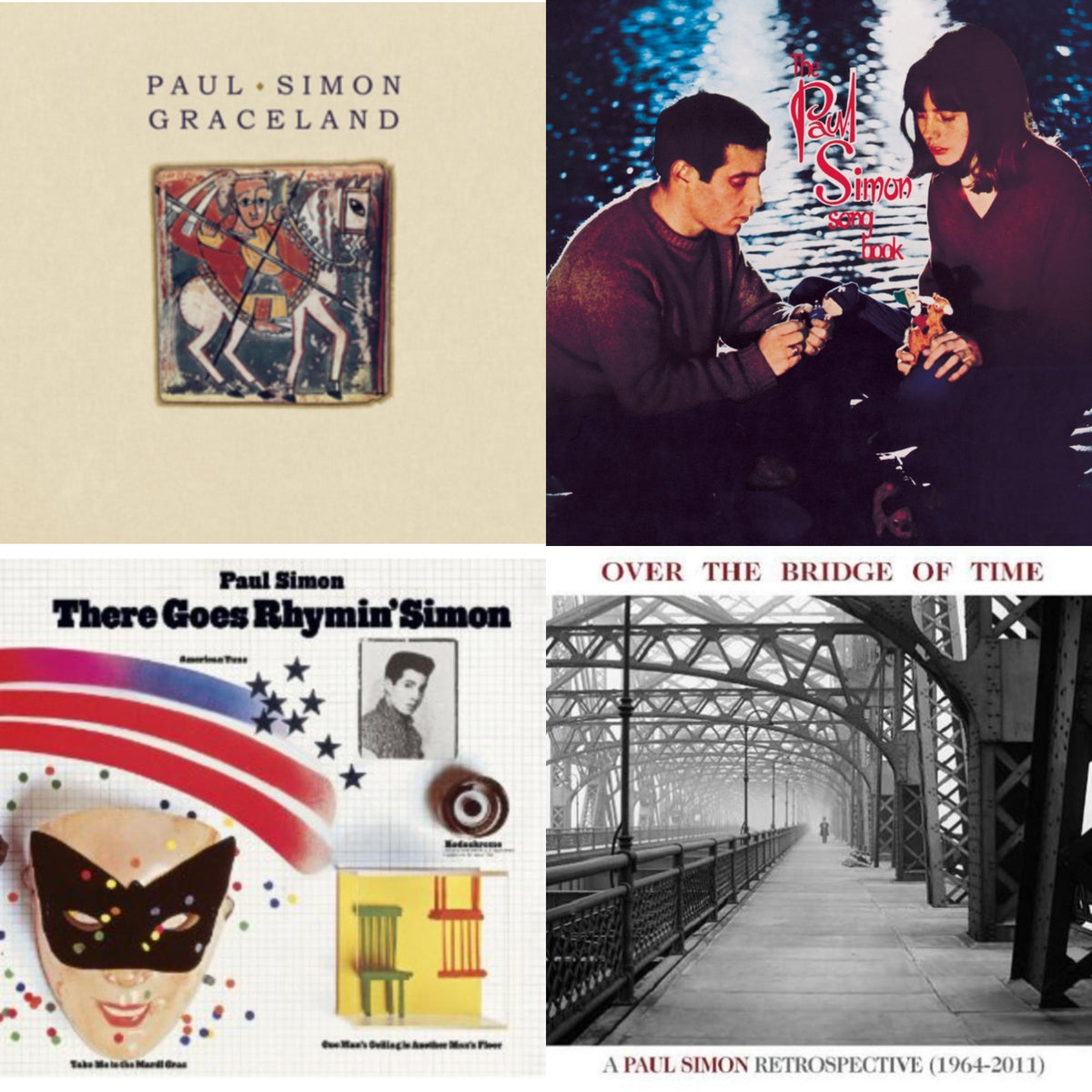 Graceland (25Th Anniversary Edition) & Paul Simon Songbook & There Goes Rhymin Simon & Over The Bridge Of Time: Retrospective