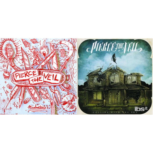 This is a 2 CD SKU bundle.
1.This CD is brand new.Format: CDMusic Style: MinimalThis item's title is: Collide With The SkyArtist: Pierce The VeilLabel: FEARLESS RECORDSBarcode: 714753016620Release Date: 7/17/2012
2.This CD is brand new.