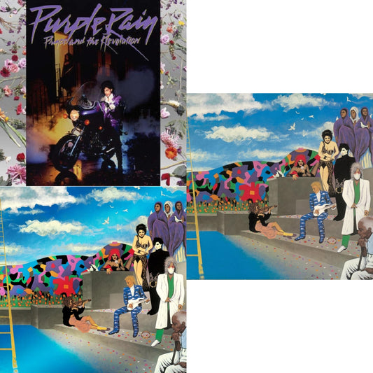 Purple Rain (Remastered/180G) & Around The World In A Day (3LP) & Around The World In A Day