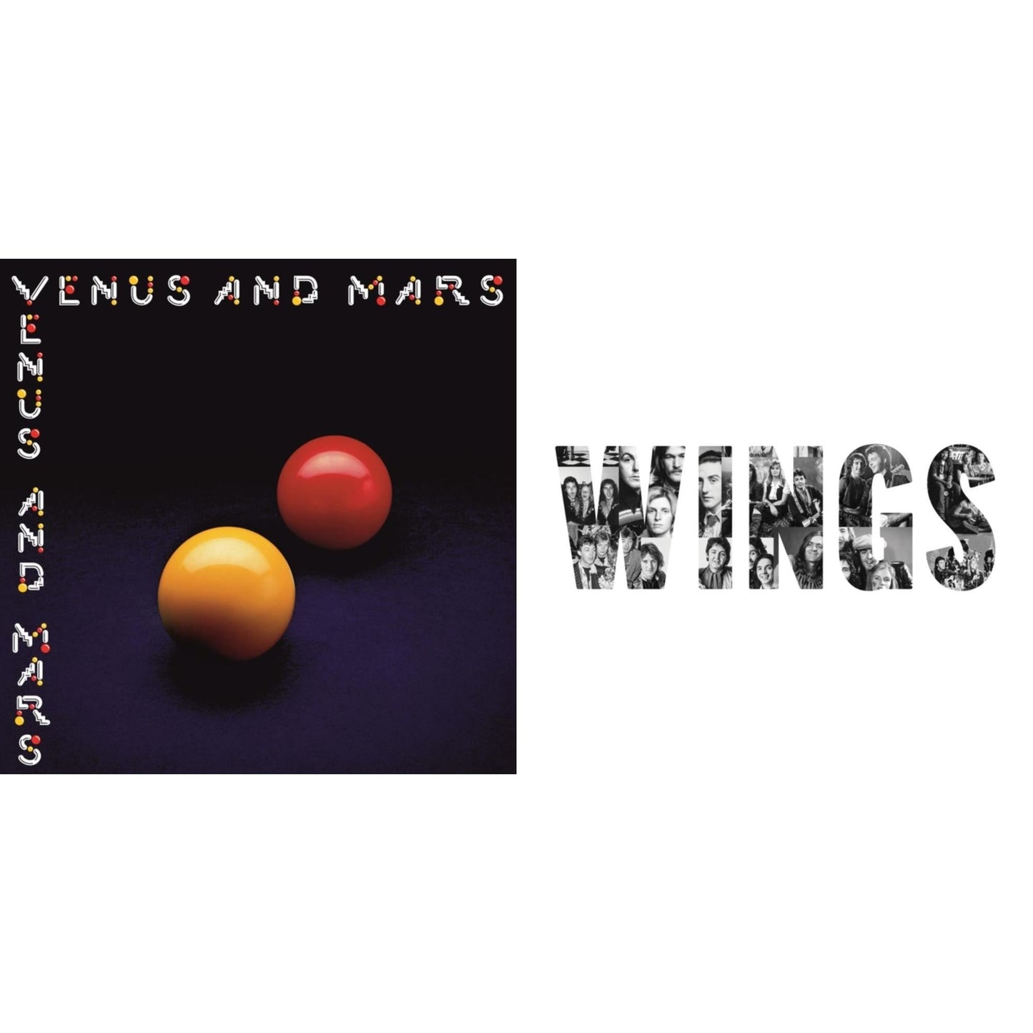 Venus & Mars (50Th Anniversary) (180G/Half-Speed) & Wings (180G)