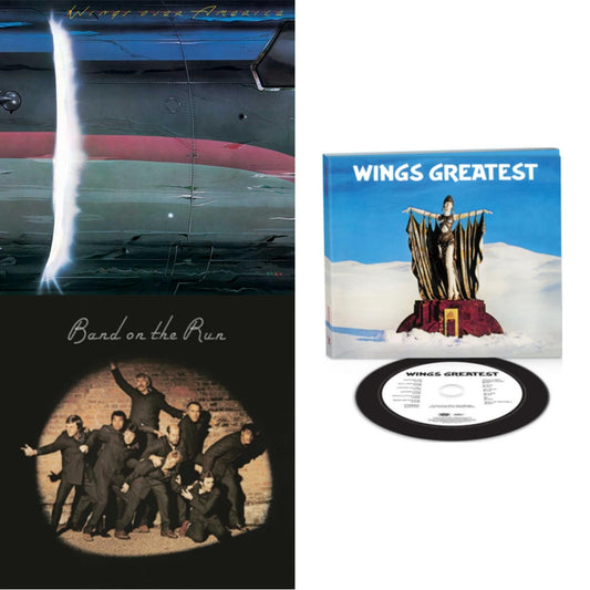 This is a 3 CD SKU bundle.
1.This CD is brand new.Format: CDMusic Style: Pop RockThis item's title is: Wings Over America (2CD)Artist: Paul & Wings MccartneyLabel: Capitol RecordsBarcode: 602577288814Release Date: 7/12/2019
2.This CD is brand new.