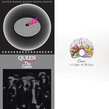 This is a 3 LP Vinyl SKU bundle.
1.This LP Vinyl is brand new.Format: LP VinylMusic Style: Hard RockThis item's title is: JazzArtist: QueenLabel: HOLLYWOOD RECORDSBarcode: 050087400279Release Date: 11/9/2018
2.This LP Vinyl is brand new.