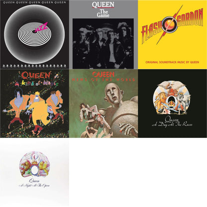 This is a 7 LP Vinyl SKU bundle.
1.This LP Vinyl is brand new.Format: LP VinylMusic Style: Hard RockThis item's title is: JazzArtist: QueenLabel: HOLLYWOOD RECORDSBarcode: 050087400279Release Date: 11/9/2018
2.This LP Vinyl is brand new.