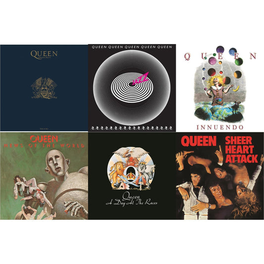 Greatest Hits 2 (180G/Dl Card) & Jazz & Innuendo (2LP) & News Of The World & Day At The Races & Sheer Heart Attack (Half-Speed LP Vinyl)