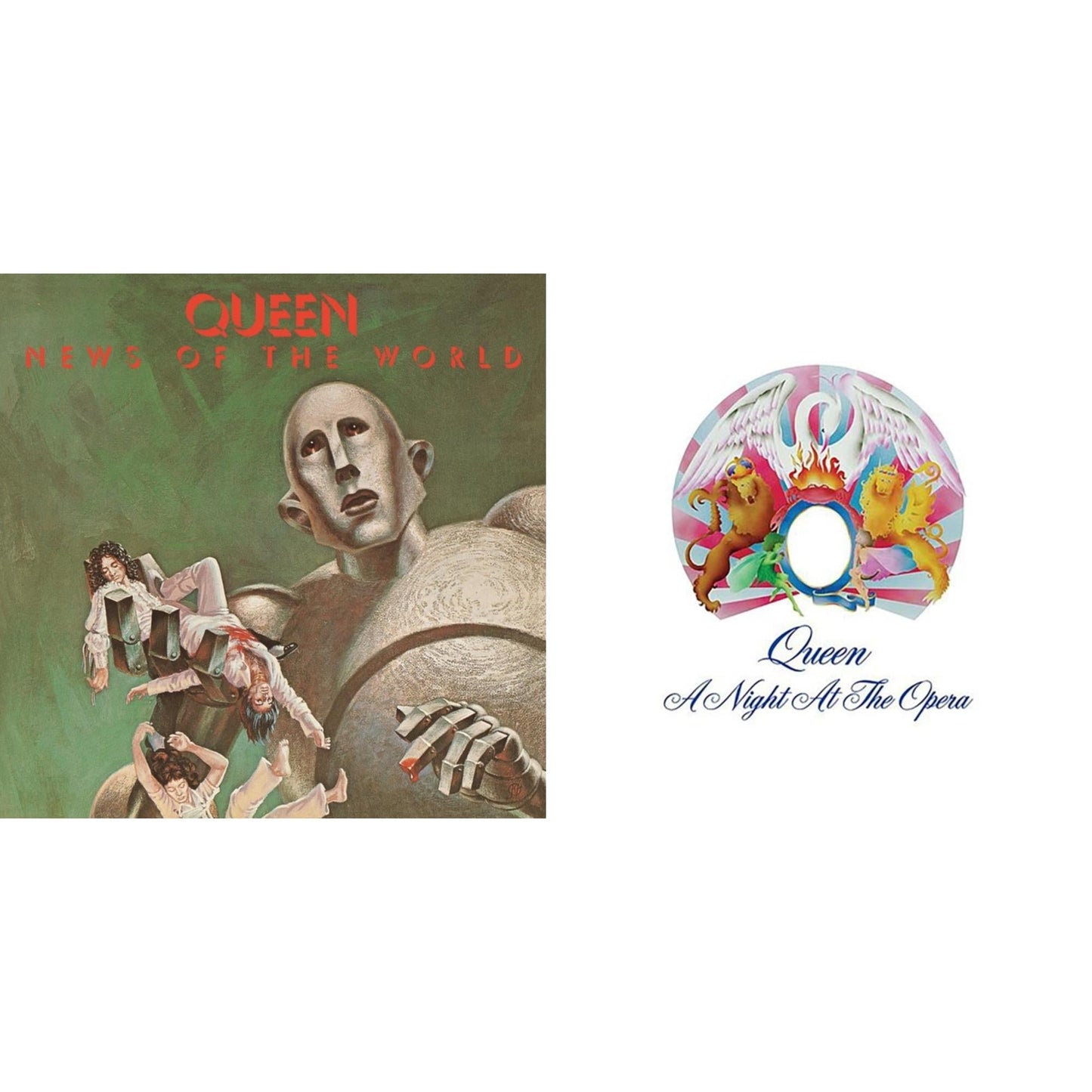 This is a 2 LP Vinyl SKU bundle.
1.This LP Vinyl is brand new.Format: LP VinylThis item's title is: News Of The WorldArtist: QueenBarcode: 050087511081Release Date: 12/16/2022
2.This LP Vinyl is brand new.